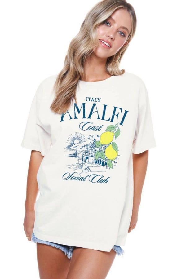 Amalfi Coast Graphic Tee